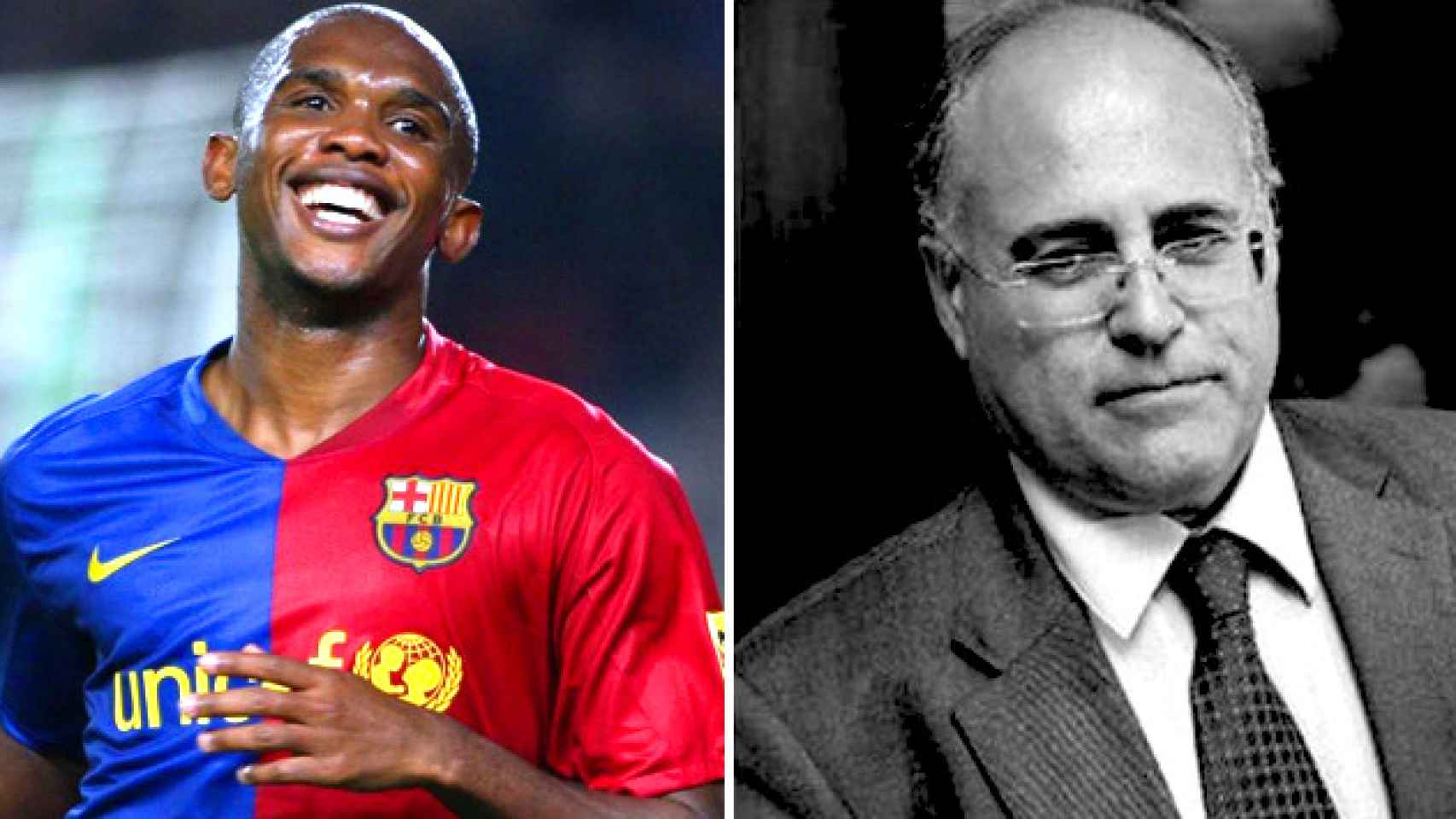 Samuel Eto'o y su exrepresentante, José María Mesalles Mata / CG