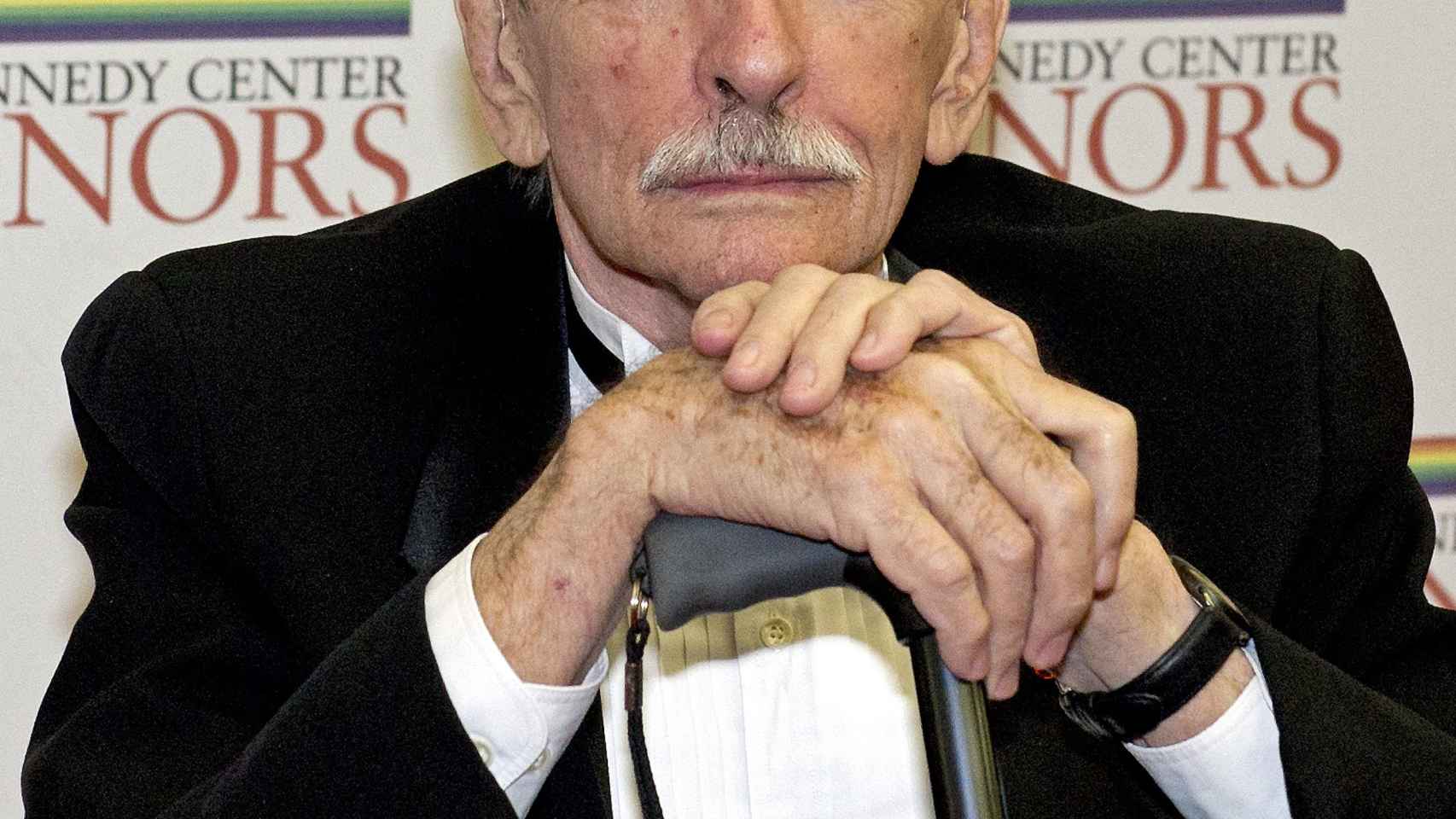 El dramaturgo Edward Franklin Albee en una de sus últimas apariciones | EFE