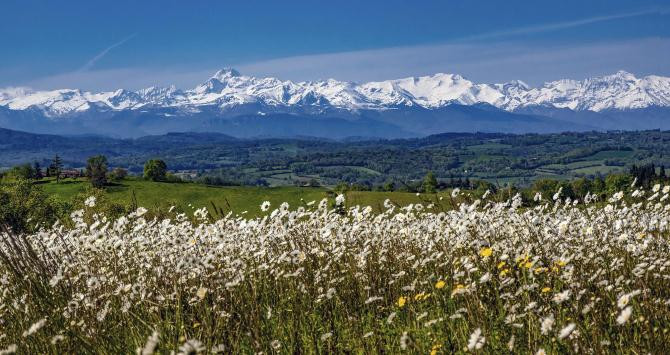 Vista de los Pirineos en el Alto Garona / HAUTE GARONNE TOURISME