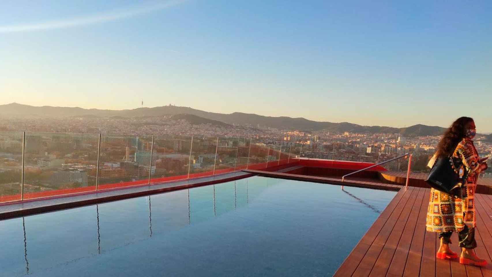 Vista desde el 'rooftop' de Antares Barcelona, los pisos más lujosos de Cataluña / CG