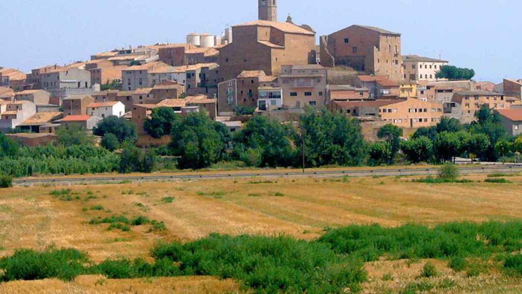 Vista general de Puigverd d'Agramunt