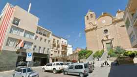 Iglesia y Ayuntamiento de Alcarràs