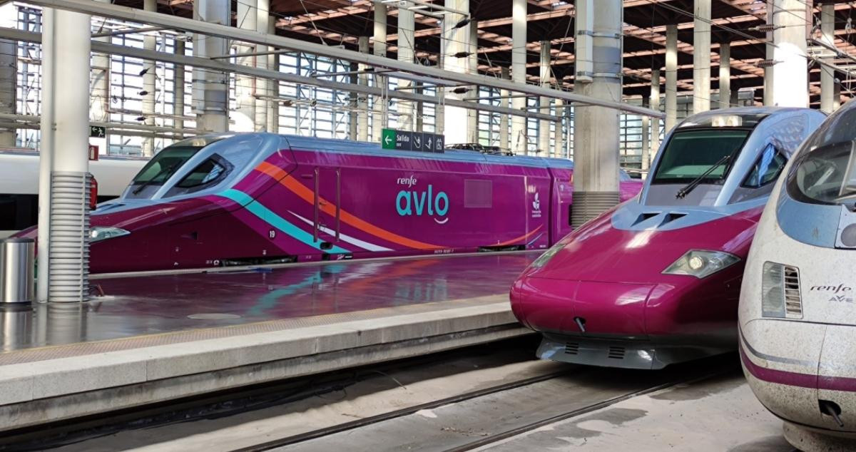 Trenes Avlo de Renfe estacionados en la estación de Madrid-Puerta de Atocha / EP