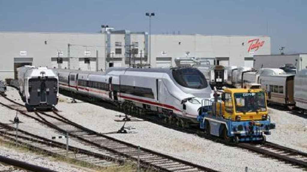 Factoría de Talgo en la localidad madrileña de Las Rozas