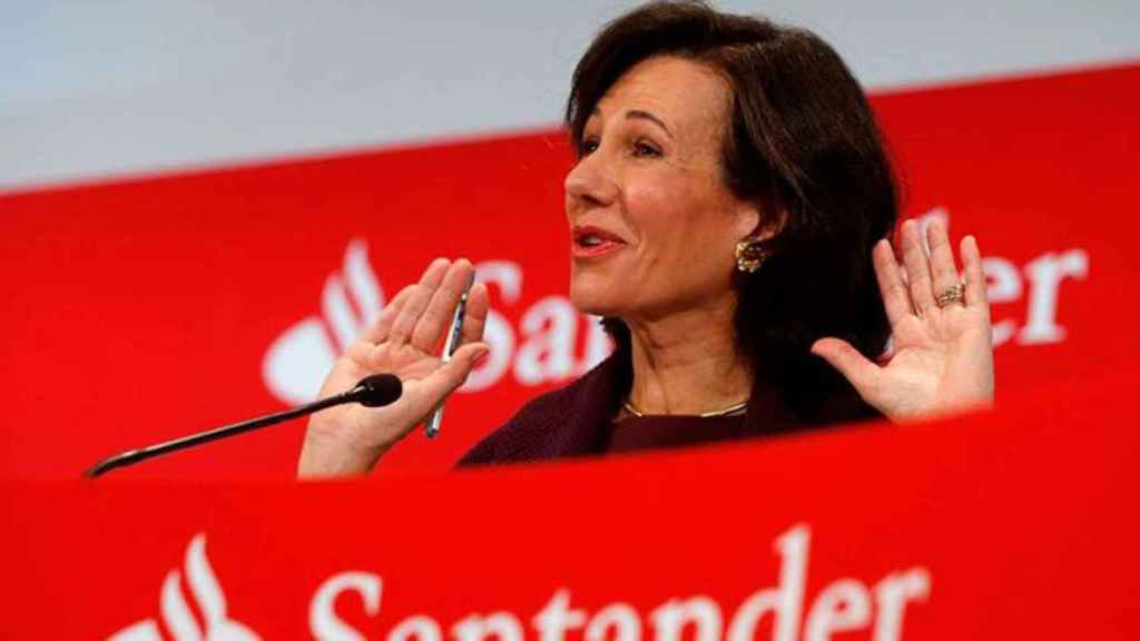 La presidenta del Banco Santander, Ana Botín.