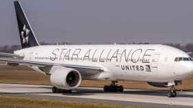 Un avión de United Airlines en el aeropuerto de Washington DC-Dulles (Estados Unidos).