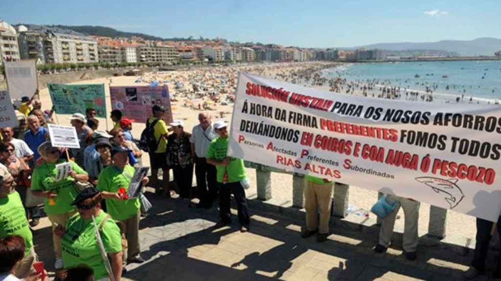 En todos los rincones de España ha habido manifestaciones por la estafa de las preferentes / EFE