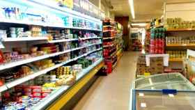 Interior de un supermercado Ribetans, fundadora de los supermercados Can Torreta