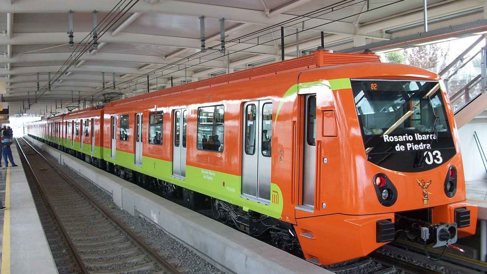 Una foto de archivo del metro de la Ciudad de México