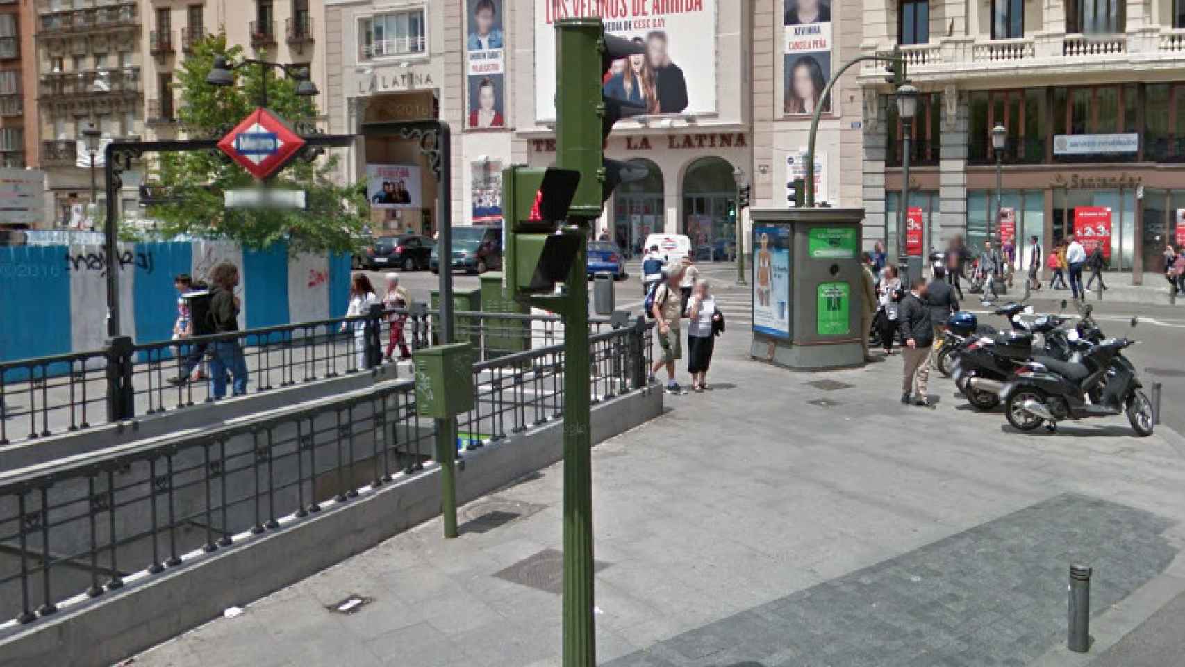 Una de las calles próximas a la calle de la Cruz, en Madrid / CD