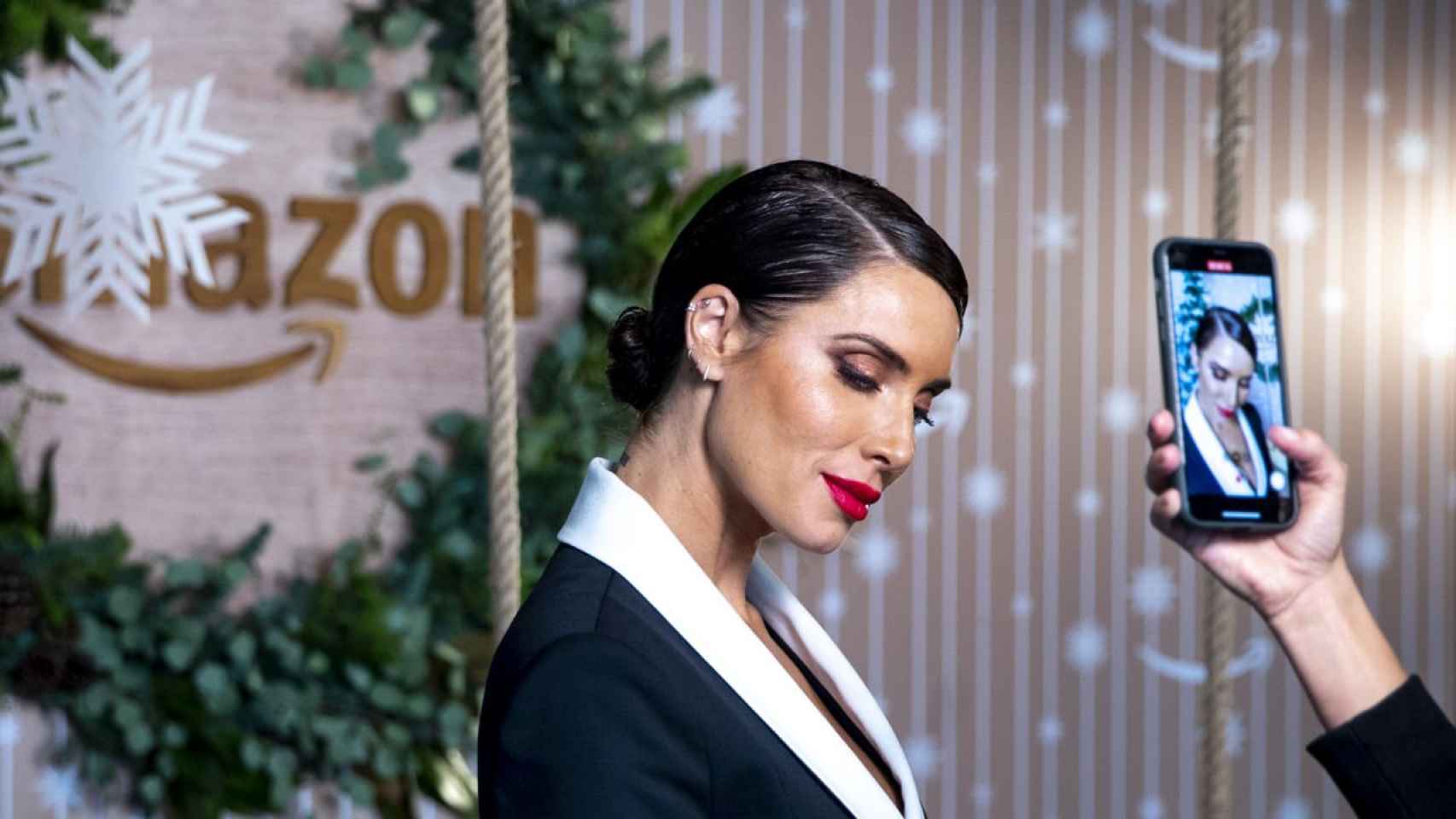 Pilar Rubio en un evento de Amazon