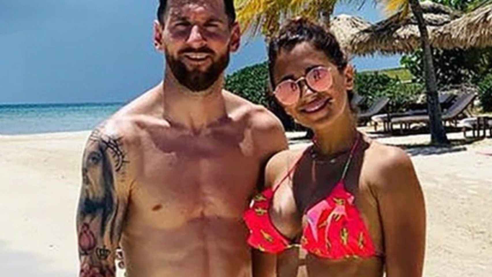 leo messi y antonella roccuzzo