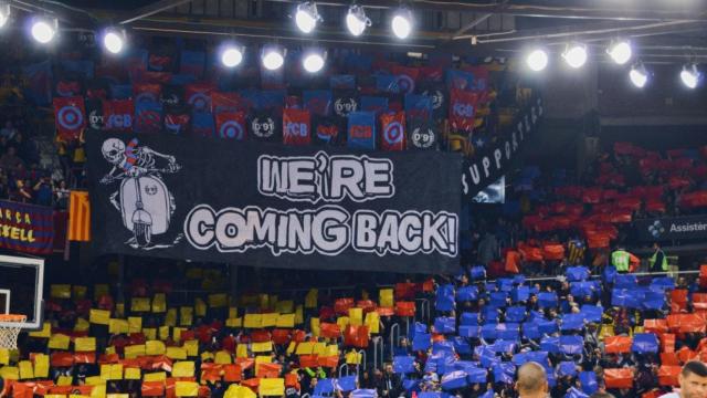 Los Dracs, en el Palau Blaugrana / CULEMANÍA