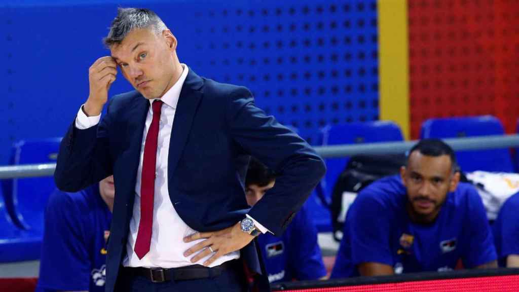 Sarunas Jasikevicius contra Valencia / EFE