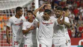 Nolito, celebrando un gol con el Sevilla | EFE