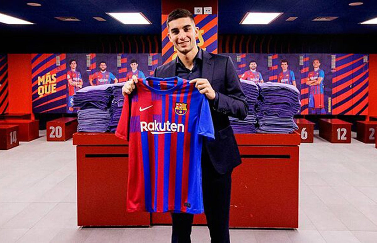 Ferran Torres, presentado oficialmente como nuevo jugador del Barça / FCB