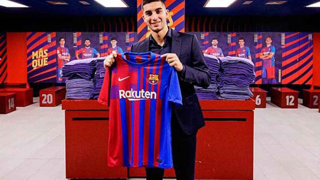 Ferran Torres, presentado oficialmente como nuevo jugador del Barça / FCB