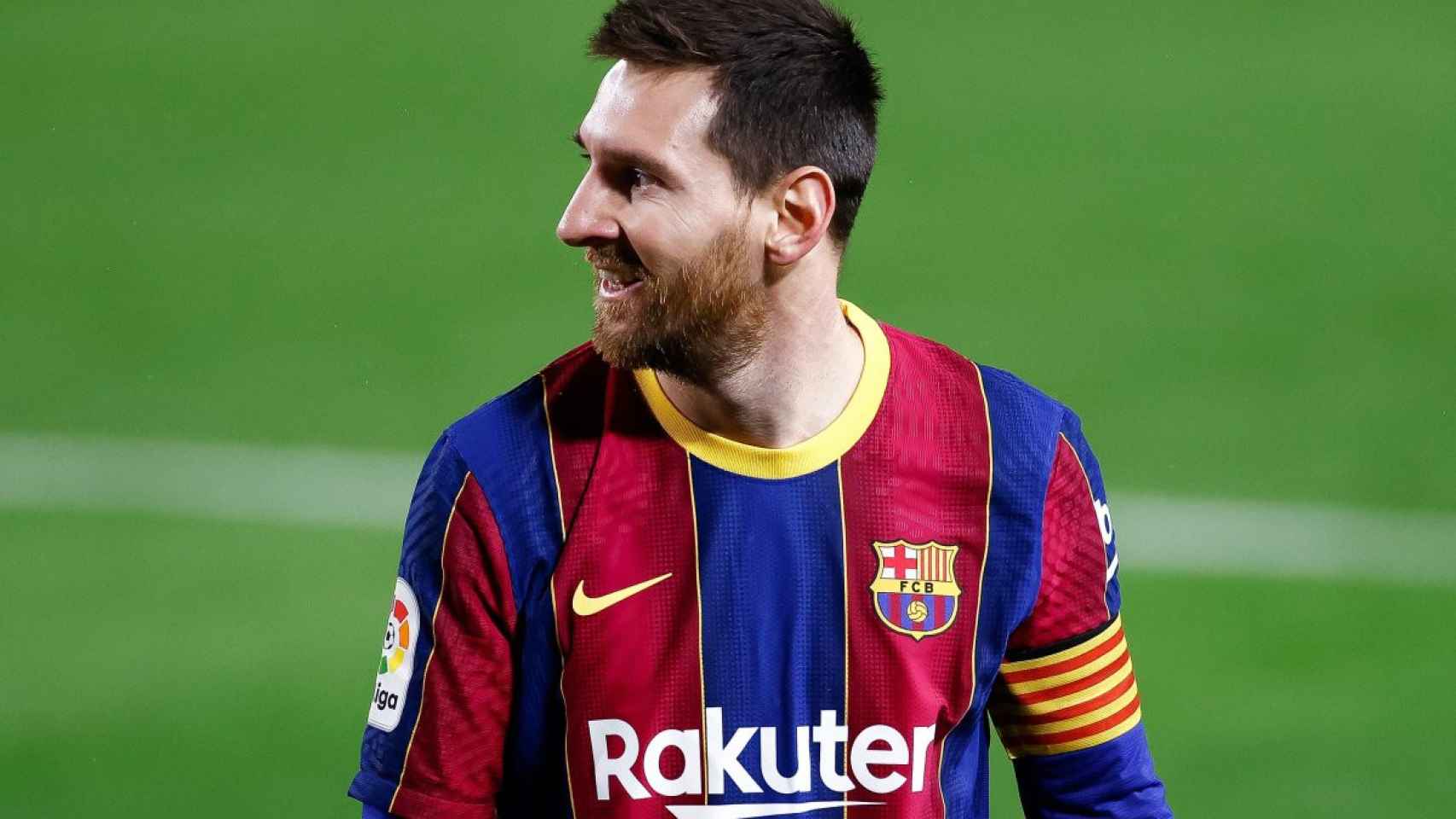 Leo Messi, en un partido con el Barça | EFE