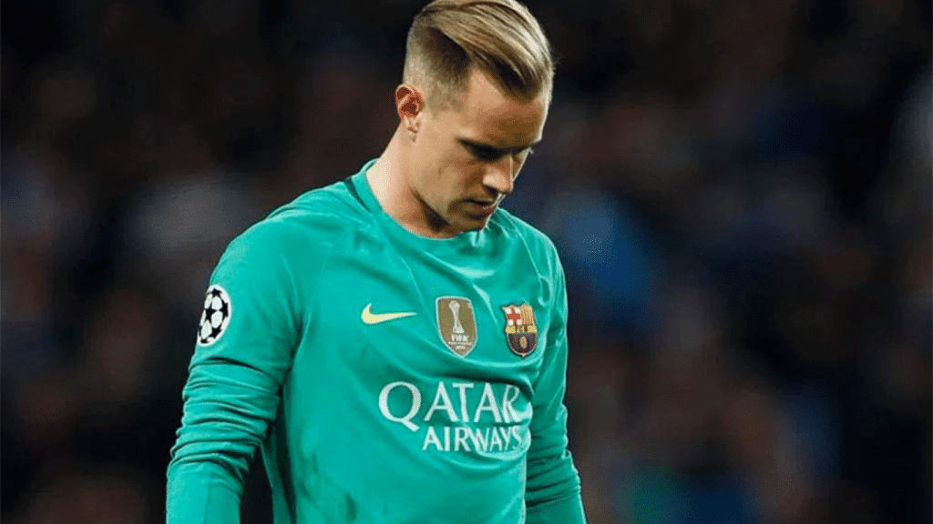 Stegen triste Barça