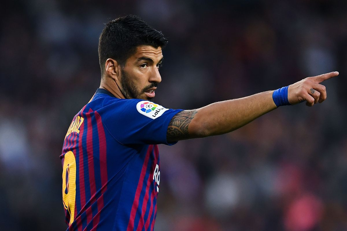 Luis Suárez en un partido con el Barça / EFE