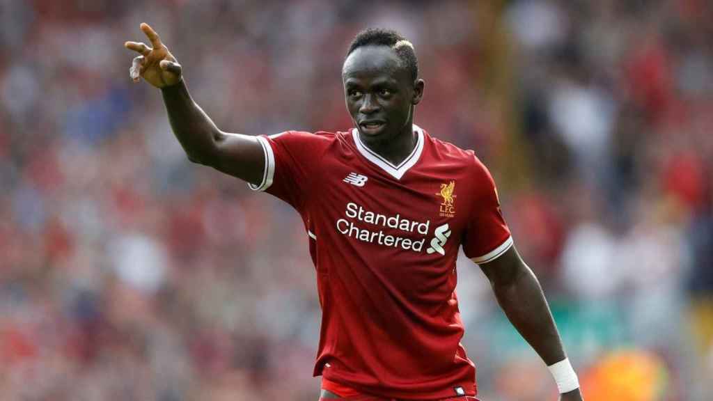 Sadio Mané en una imagen de archivo con el Liverpool / EFE