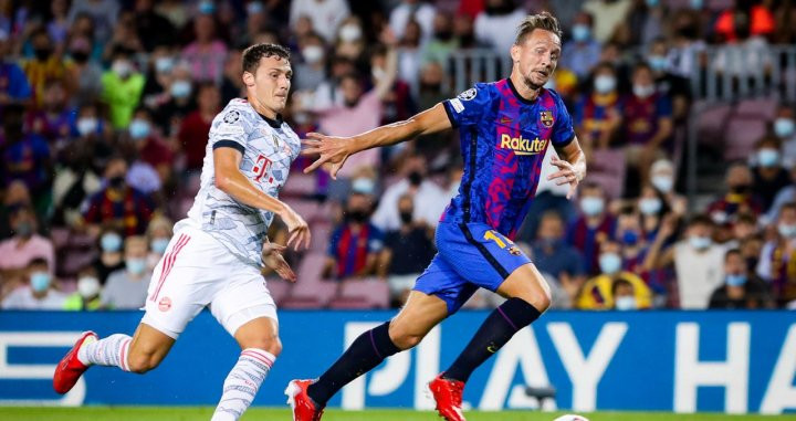 Luuk de Jong contra el Bayern / FCB