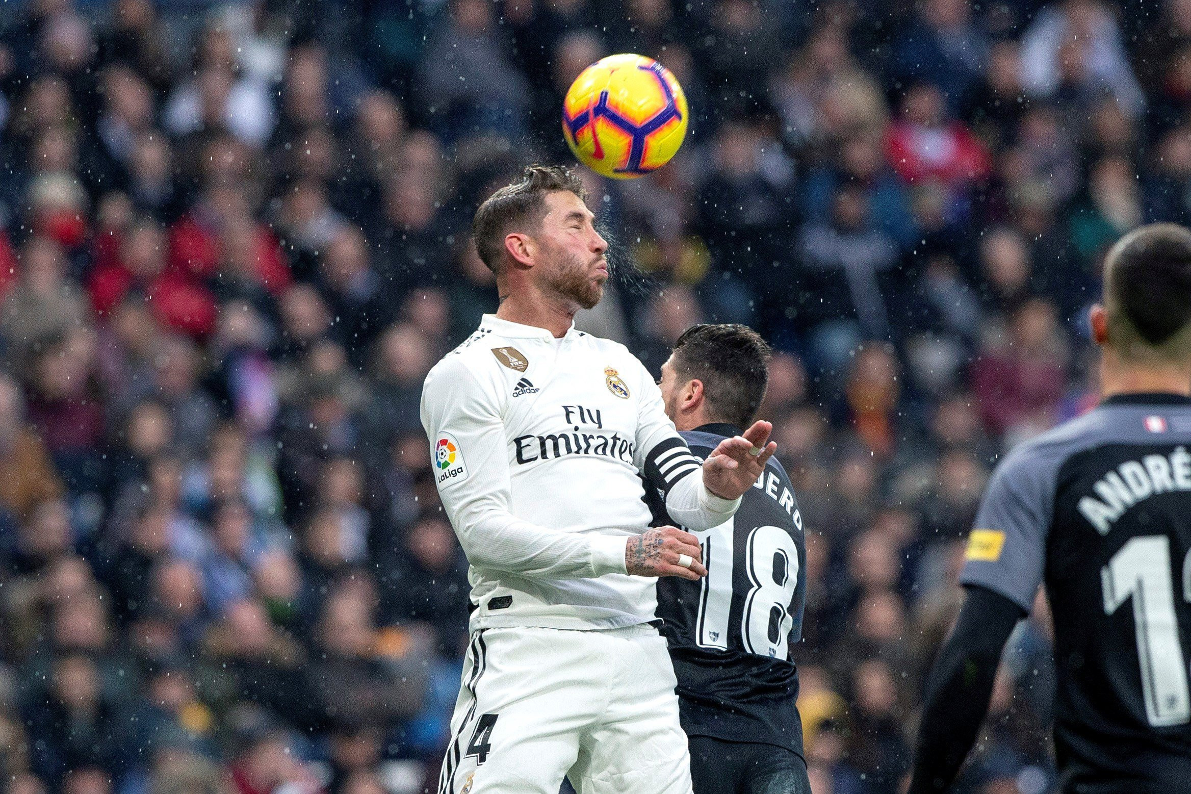 Sergio Ramos en un partido del Real Madrid / EFE