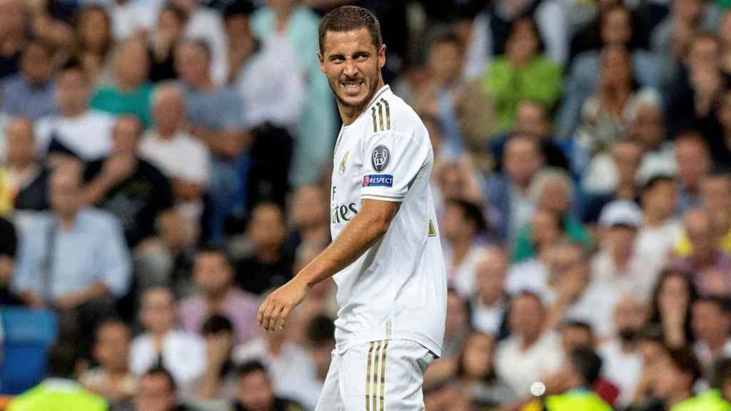 Una foto de Eden Hazard lamentando una ocasión / EFE