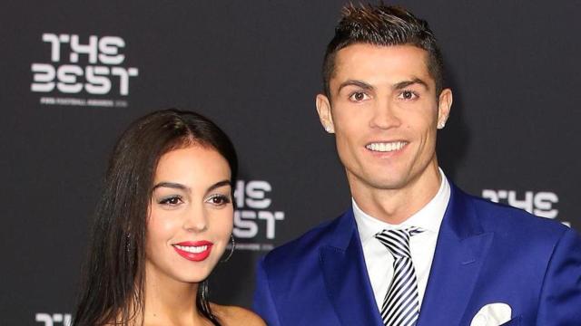 Una foto de Cristiano Ronaldo y Georgina Rodríguez en la gala The Best / EFE