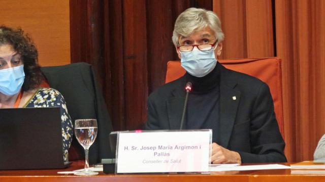 Josep Maria Argimon, consejero catalán de Salud de la Generalitat, en el Parlamento / EP