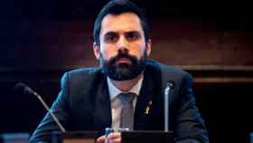 El presidente del Parlament, Roger Torrent, y dirigente de ERC en una imagen de archivo / EFE