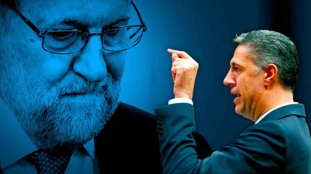 Mariano Rajoy, presidente del Gobierno, y Xavier García Albiol, presidente del PP catalán / CG