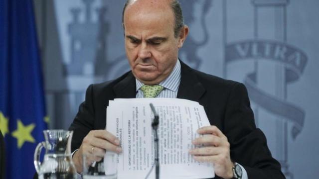 El ministro de Economía, Luís de Guindos, en una imagen de archivo / EFE