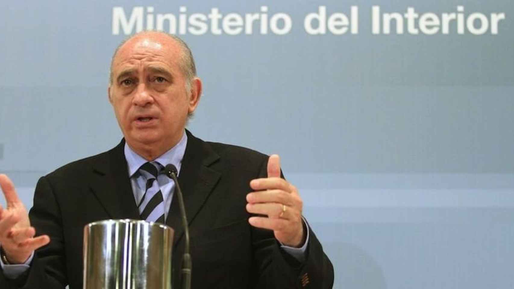 El ministro del Interior, Jorge Fernández Díaz.