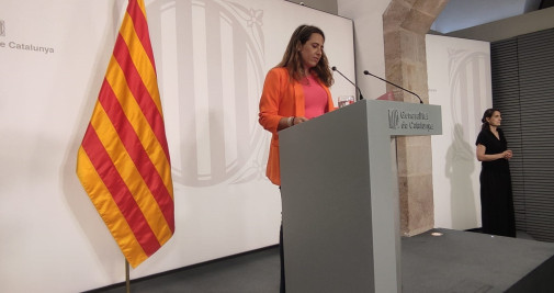 La portavoz del gobierno de la Generalitat, Patrícia Plaja / EUROPA PRESS