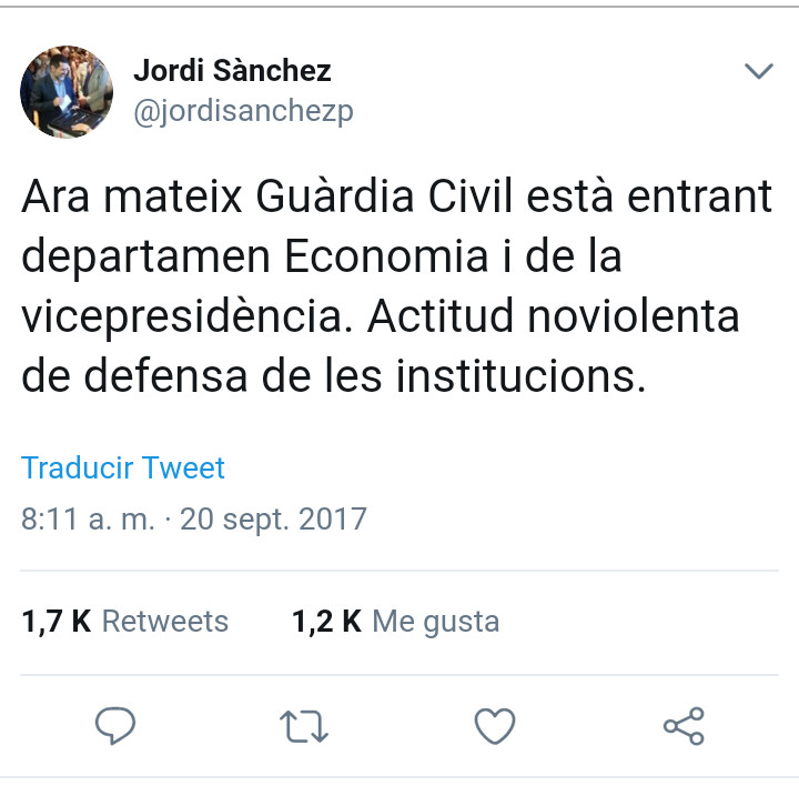 tuit jordi sanchez