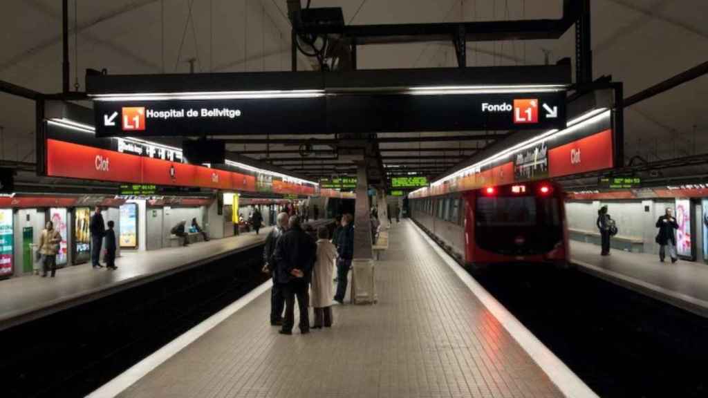 La estación de metro del Clot, Barcelona / CG