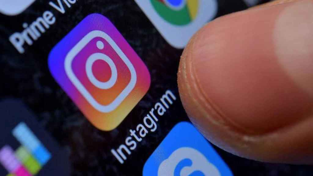 La aplicación Instagram en un teléfono móvil / EFE