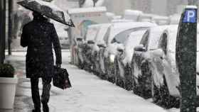 Fuertes nevadas y mal tiempo en el País Vasco / EFE