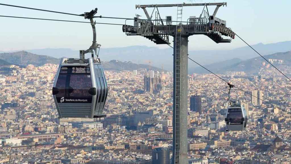 Barcelona vista desde el Teleférico de Montjuïc / TIM ADAMS - WIKIMEDIA COMMONS