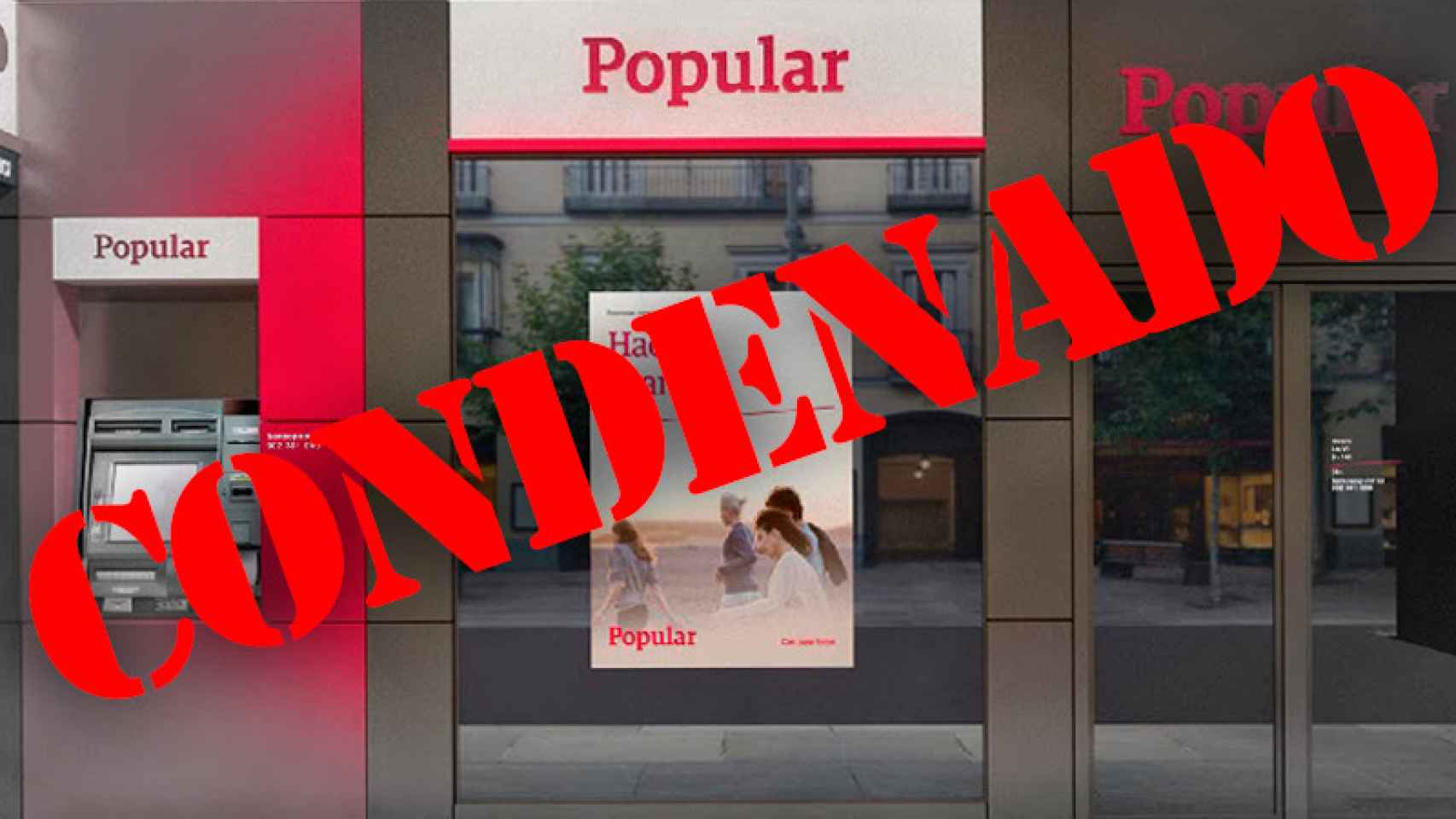 Banco Popular condenado por engañar a un cliente / FOTOMONTAJE DE CG