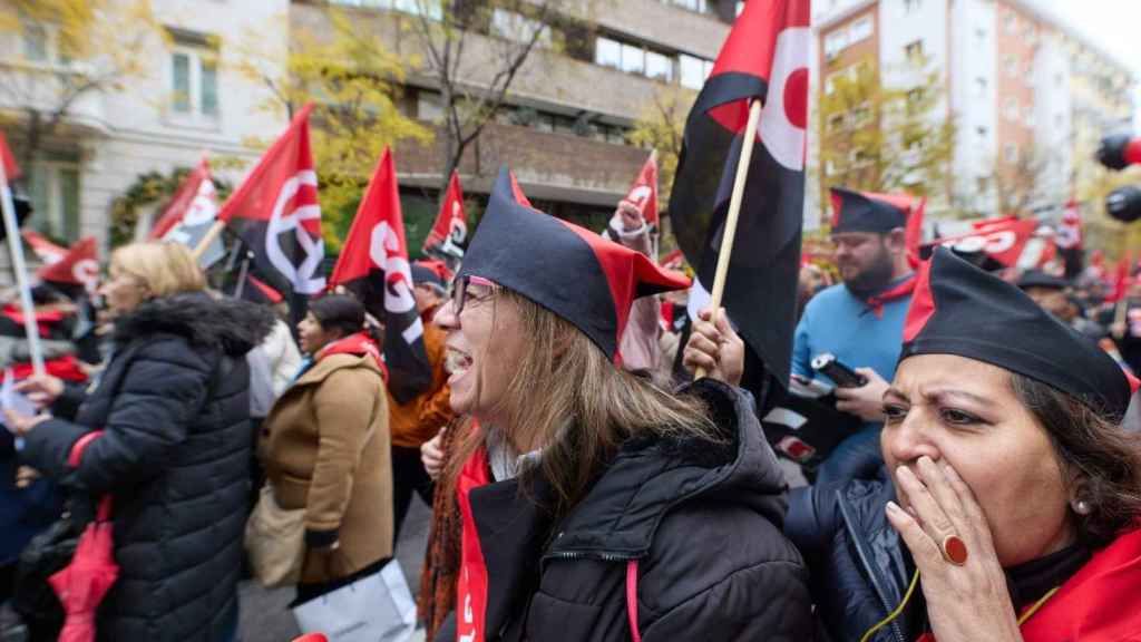 Manifestantes de CGT / EP