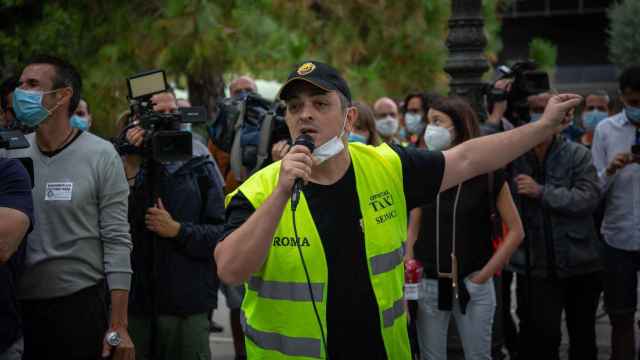El portavoz del sindicato Élite Taxi, Tito Álvarez / EP