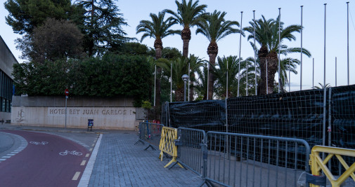 Aspecto actual del hotel Juan Carlos I de Barcelona / GALA ESPÍN (CG)