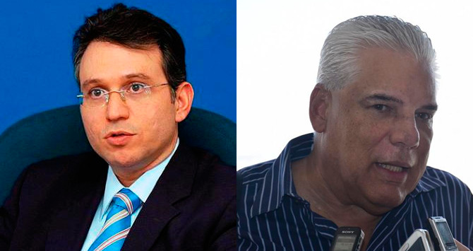 Javier Lastra y Edgardo Sojo