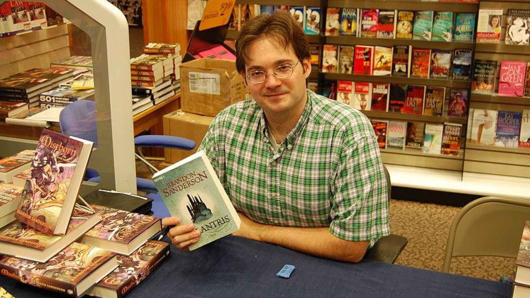 Brandon Sanderson en 2007 / CREATIVE COMMONS - NIHONJOE