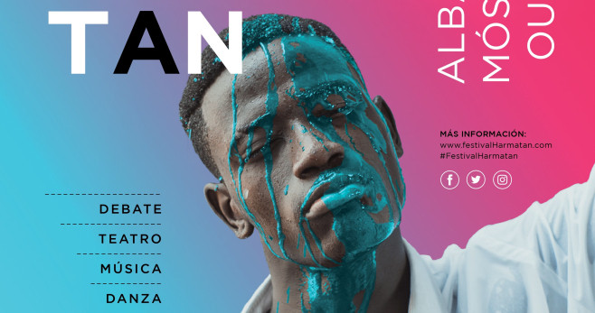 Cartel del festival Harmatán