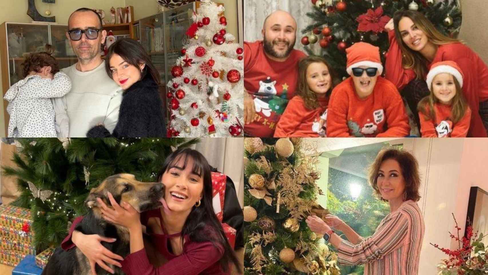 Los famosos felicitan las fiestas en Instagram / CD