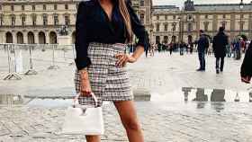 Antonella Roccuzzo en la semana de la moda de París