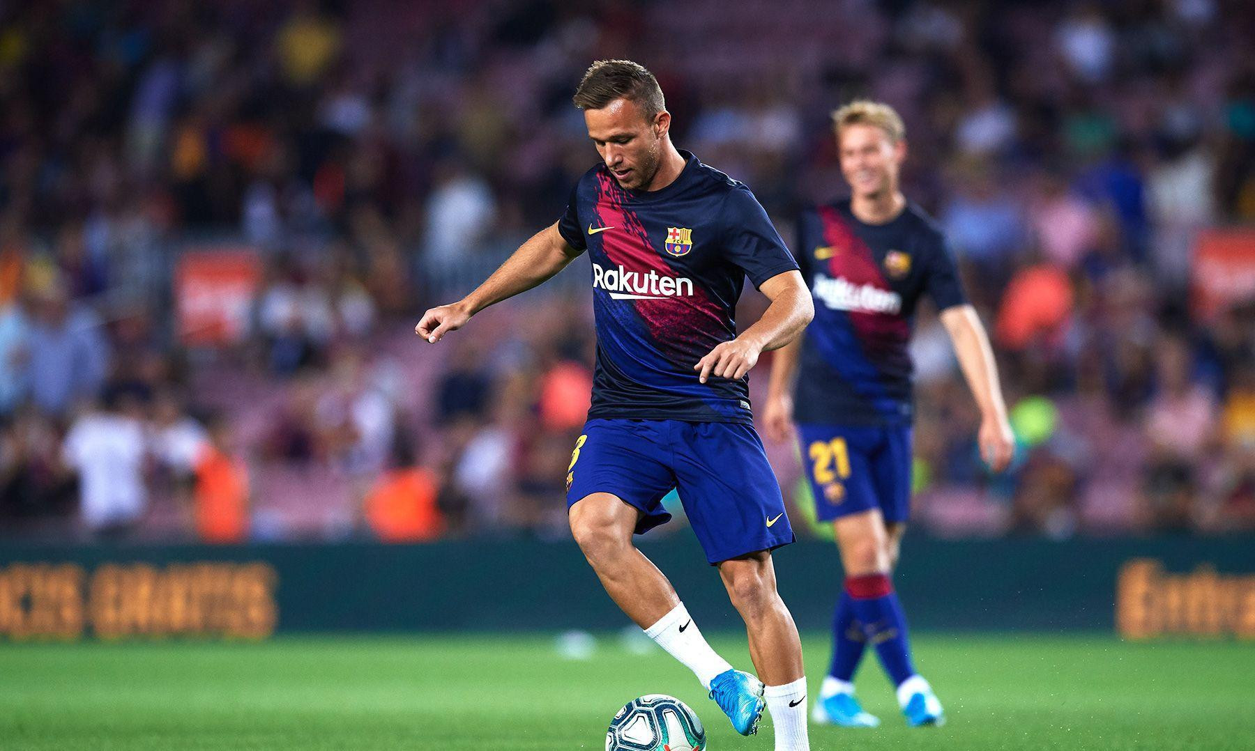 Arthur Melo no jugaba con el Barça desde el 1 de diciembre/ EFE